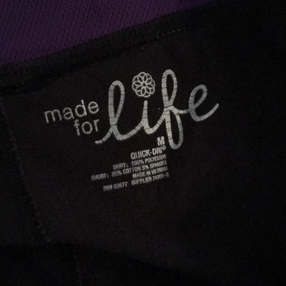 Made for life skort size medium. - Picture 5 of 5